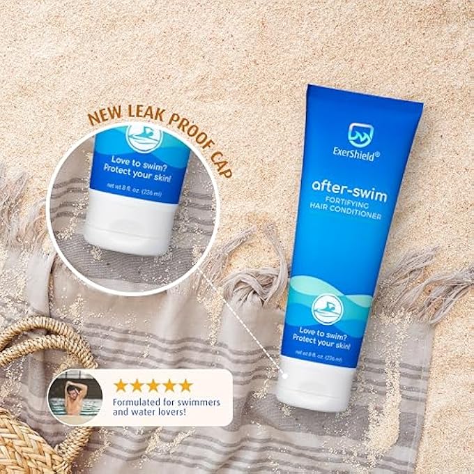 Exershield AFTER SWIM FORTIFYING HAIR CONDITIONER FOR SWIMMERS - Image 3