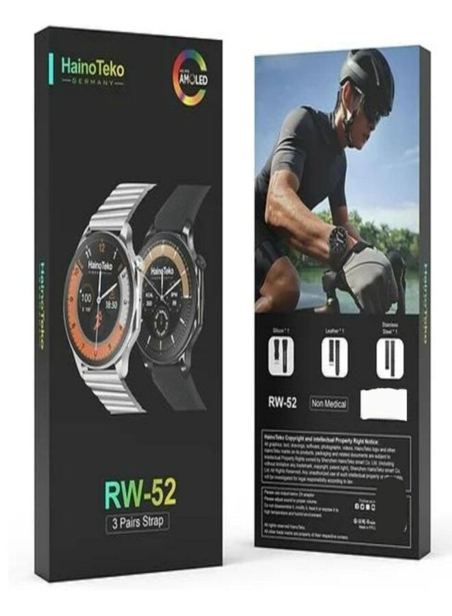 haino Teko RW-52 Smartwatch With 3 Pairs Strap - Image 1