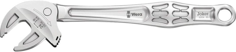 Wera 05020104001-6004 مفتاح تعديل ذاتي من نوع Joker XL، القياس 19-24 (3/4" - 15/16")