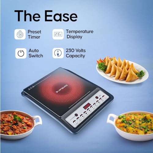 Longway Ace IC 2000 W Induction Cooktop (Black, Push Button) - Image 4