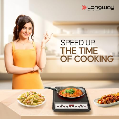 Longway Ace IC 2000 W Induction Cooktop (Black, Push Button) - Image 2