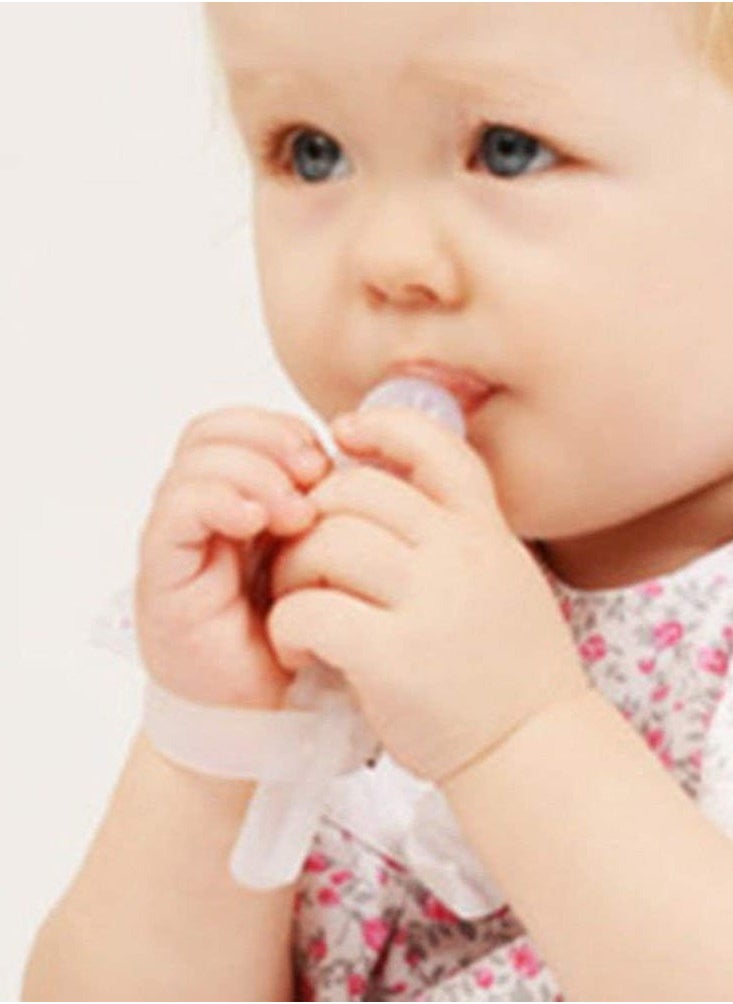 Generic - Baby Thumb Sucking Stopper Infant Finger Guard Thumb Sucking Prevention Silicone Teether Finger Guard Treatment Kit to Stop Thumb sucking for Kids to Stop Sucking Thumb - Image 1