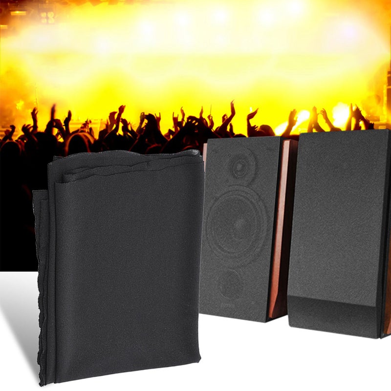 1.7mx0.5m Dustproof Protective Speaker Grill Cloth Stereo Gille Fabric Speaker Mesh Cloth Brown - Image 5