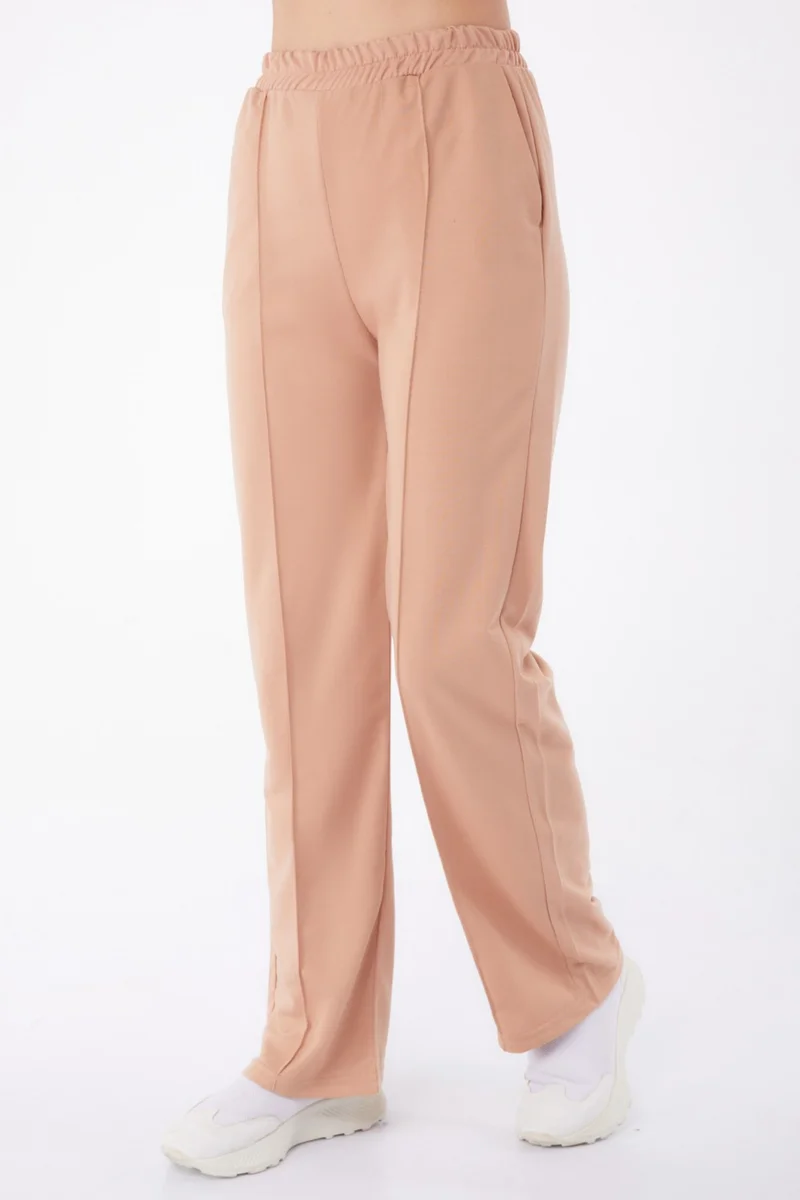 Tofisa Plain Mid Women's Mink Sweatpants - 13258