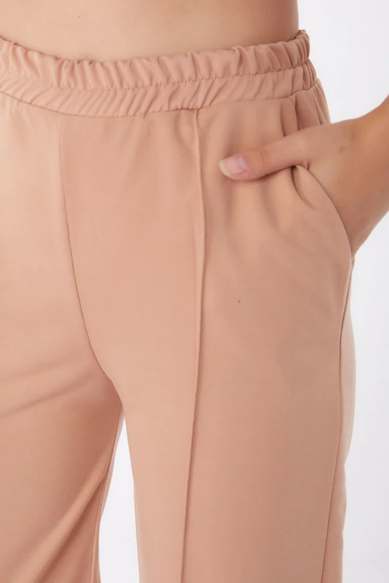 Tofisa Plain Mid Women's Mink Sweatpants - 13258