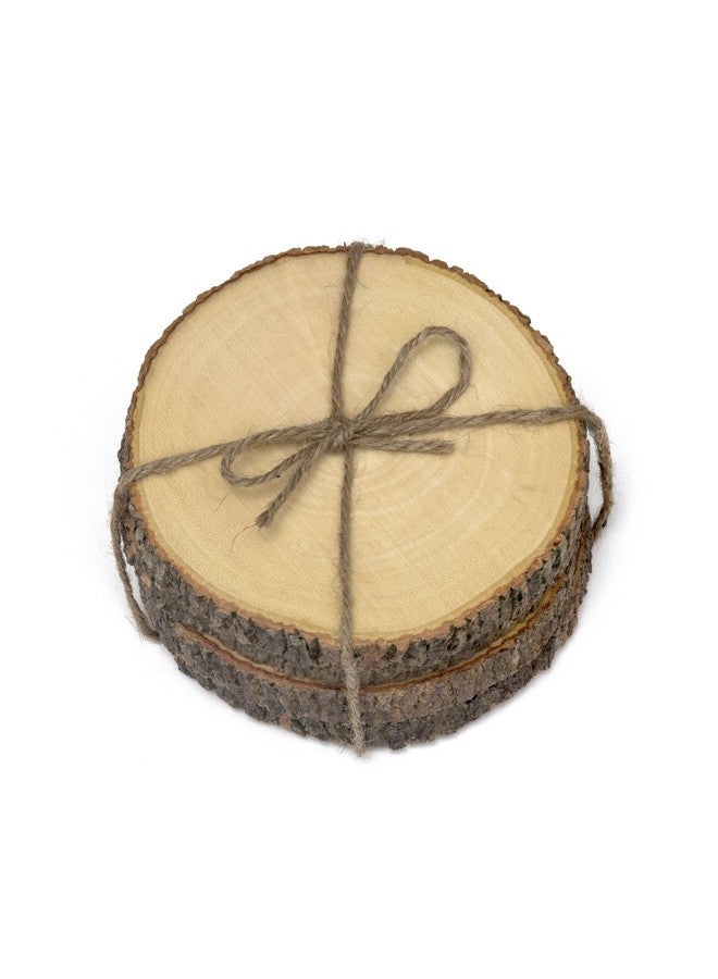 Lipper International Acacia Tree Bark Coasters Set Of 4 - Image 2