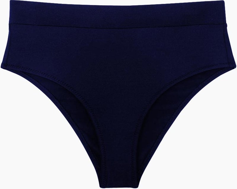 Ayyıldız 63053 Navy Blue High Waist Bikini Bottom  - Image 3