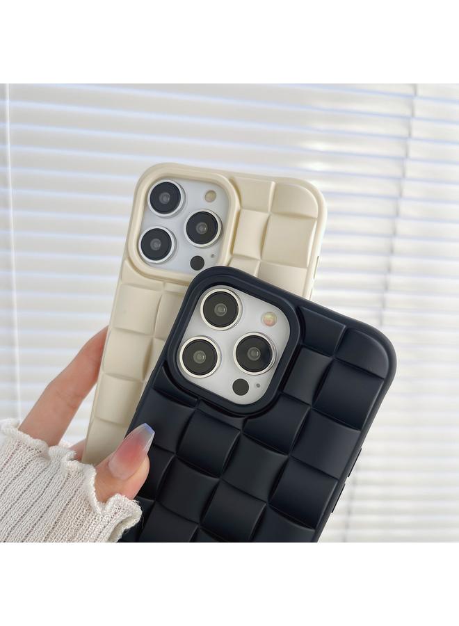 زبون جراب لهاتف iPhone 13 بتصميم مكعب ثلاثي الأبعاد وملمس جلدي - Image 4