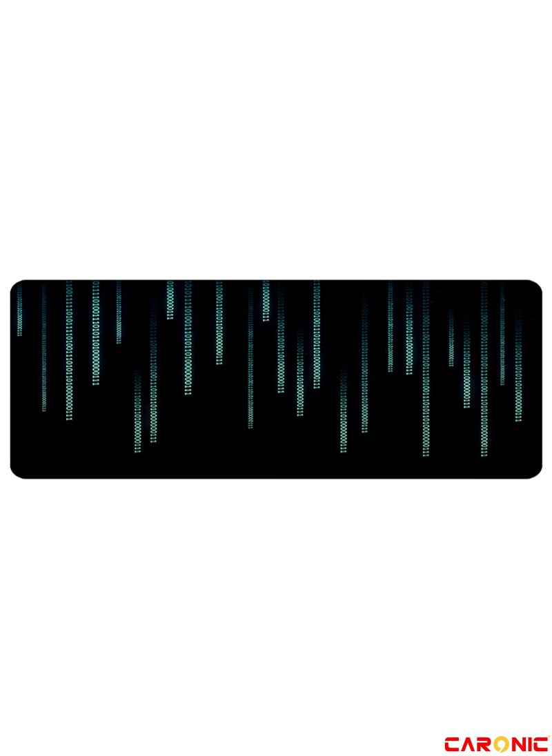 CARONIC - Large Gaming Mouse Pad with Superior Micro Weave Cloth Extended Desk Mousepad with Stitched Edges Non-Slip Base Water Resist Keyboard Pad For Gamer And Office Home Carl M1533 - Image 1
