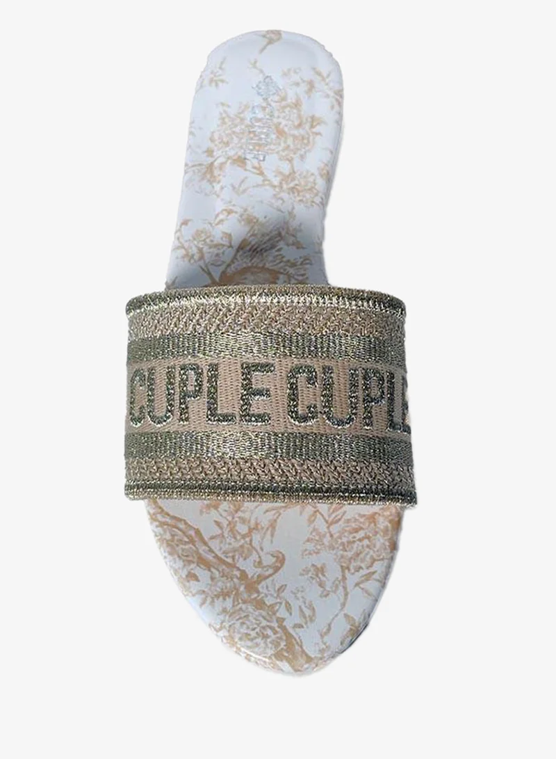 Cuple Ladies Slip-on Sandals