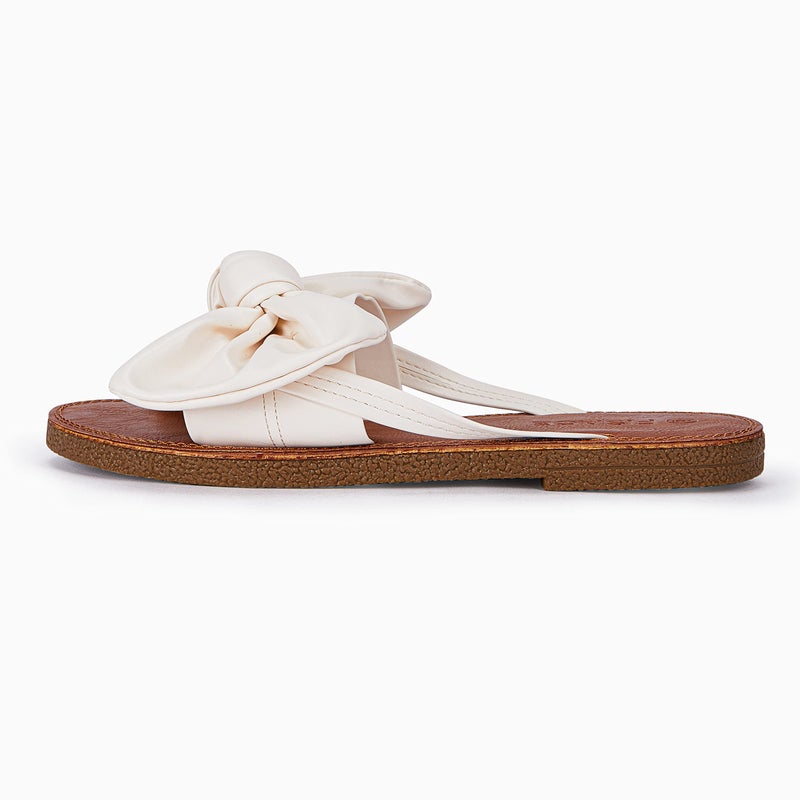 FISACE Womens Slip On Flip Flops Ring Toe Strappy Casual Summer Gladiator Flat Sandals - Image 4