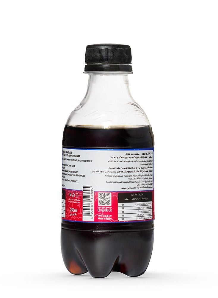 LAKANTO Naturally Sweetened Cola With Monkfruit - 250 ml - Image 2
