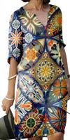 2023 new on the new digital 3D printing in the long sleeve dress fashion personality 3d pullover A- line skirt women HSZXQ040 - Image 5