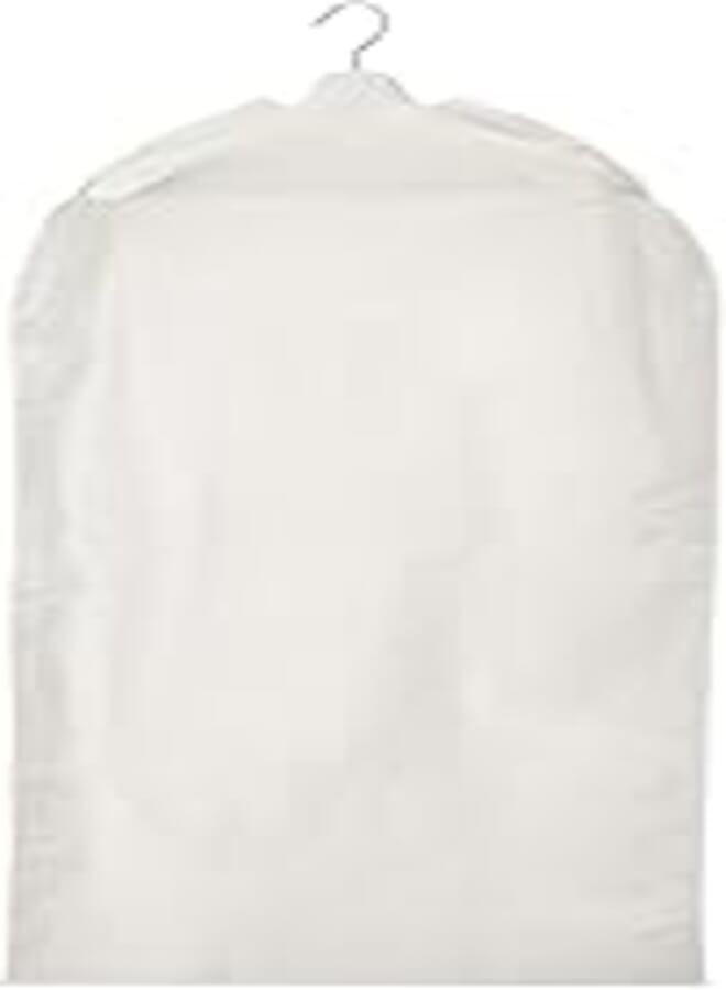 Clothes cover, transparent white 105x60 CM 
