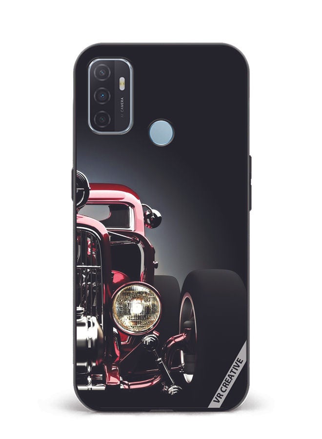 VR CREATIVE Protective Case Cover For Oppo A53 Jeeep Design Multicolour - Image 1