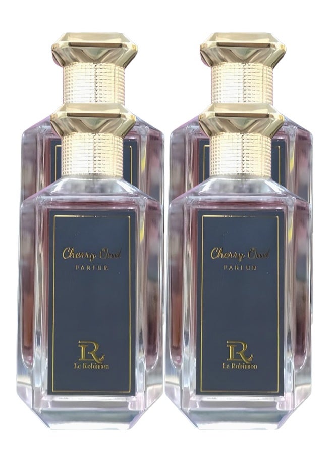Le Robinson 4 Pieces Cherry Oud Perfume 100ml EDP - Image 1