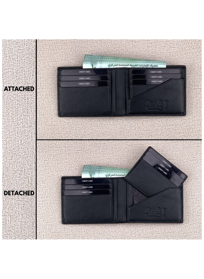 Classic Milano Classic Milano Genuine Leather Wallet for Men – Slim Bifold Men’s Wallet with RFID Blocking, Multiple Card Slots – Stylish Mens Purse Wallets Gift for Husband, Father