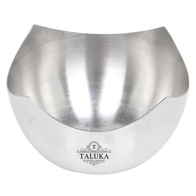 Taluka Stainless Steel Dessert Bowls 100 gm each Set of 6 Silver - Image 2
