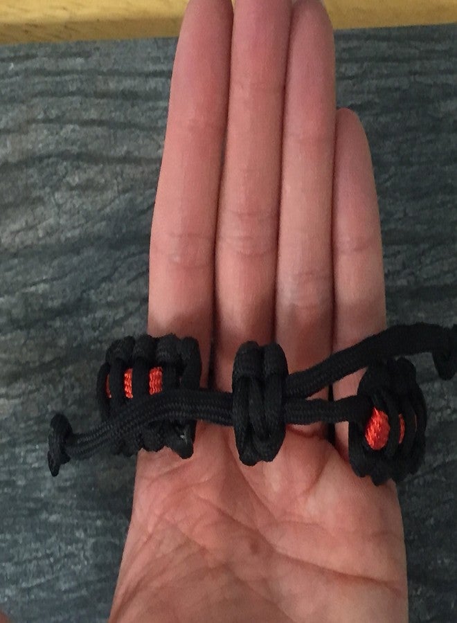 إنفينيتي كوليكشن سوار إنفينيتي كوليكشن لرجال الإطفاء، سوار مكافحة الحرائق، هدية من حبل الباراكورد لرجال الإطفاء أو زوجاتهم - Image 3