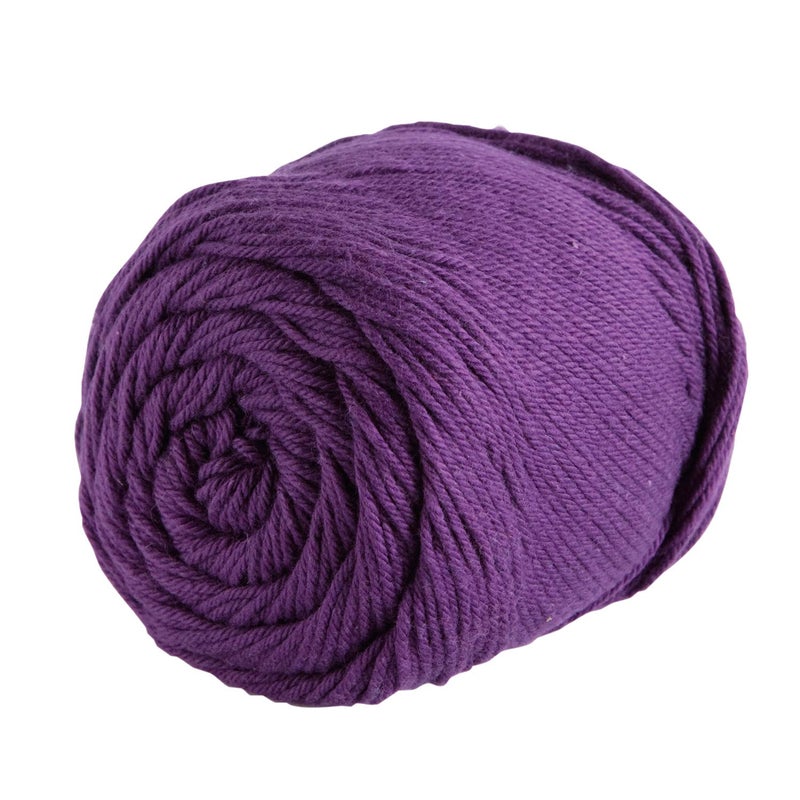 KnitPicks Knit Picks Dishie Worsted Weight 100% Cotton Yarn Purple - 100 g (Mulberry) - Image 4