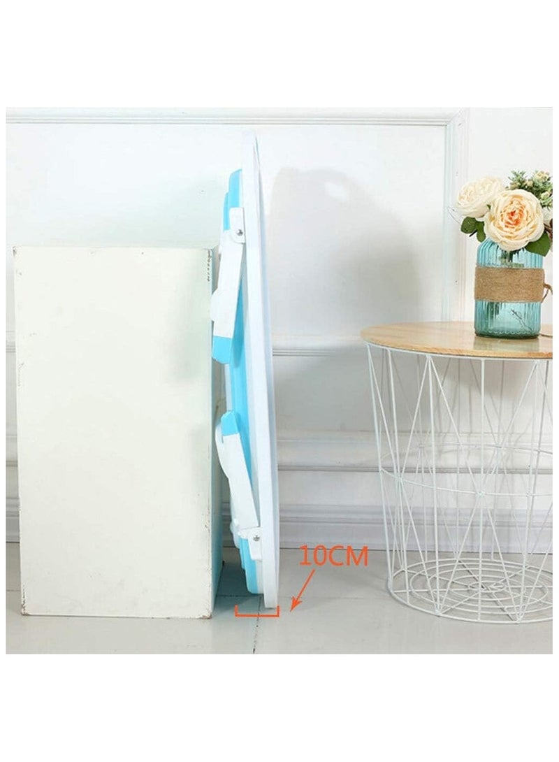 Foldable Baby, Toddler Space-Saving Design, Collapsible, Portable, and Multi-Use Shower Tub for Kids and Pets (Color Pink, Blue) - Image 5