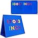 PENGFULL Felt Flannel Board 17 13 inFelt Story Learning Board for ToddlersClassroomPreschoolKiddie Corner FoldableStandfor WallsGifts for Kids - Image 2