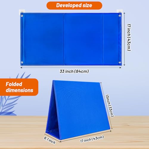 PENGFULL Felt Flannel Board 17 13 inFelt Story Learning Board for ToddlersClassroomPreschoolKiddie Corner FoldableStandfor WallsGifts for Kids - Image 5