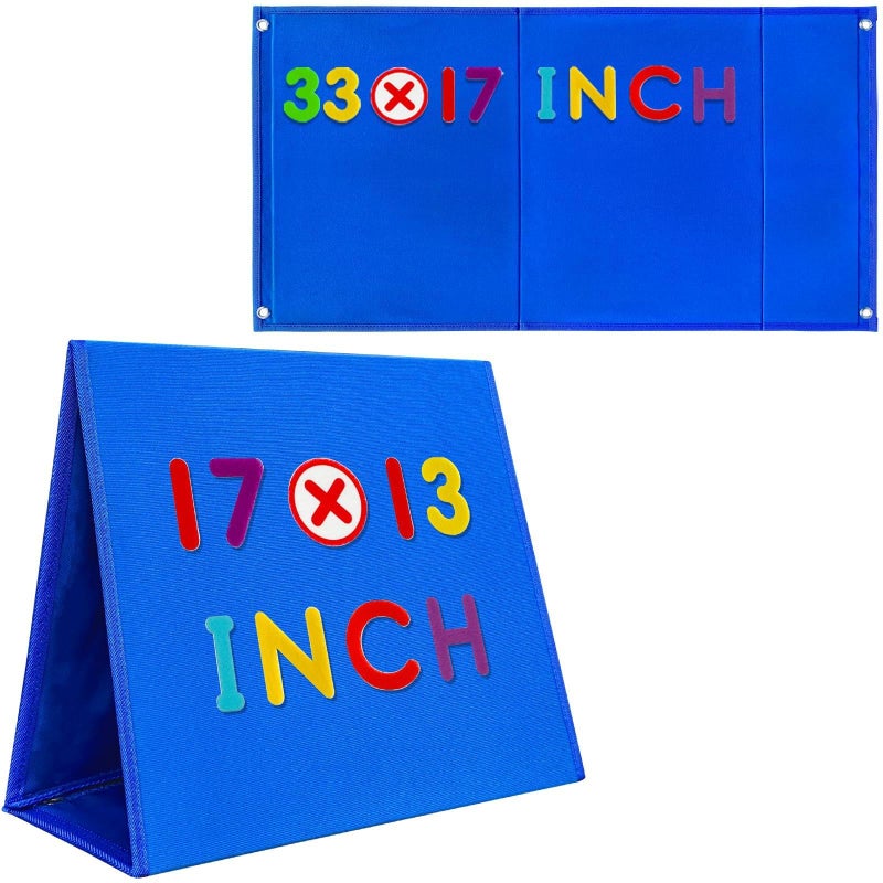PENGFULL Felt Flannel Board 17 13 inFelt Story Learning Board for ToddlersClassroomPreschoolKiddie Corner FoldableStandfor WallsGifts for Kids - Image 3