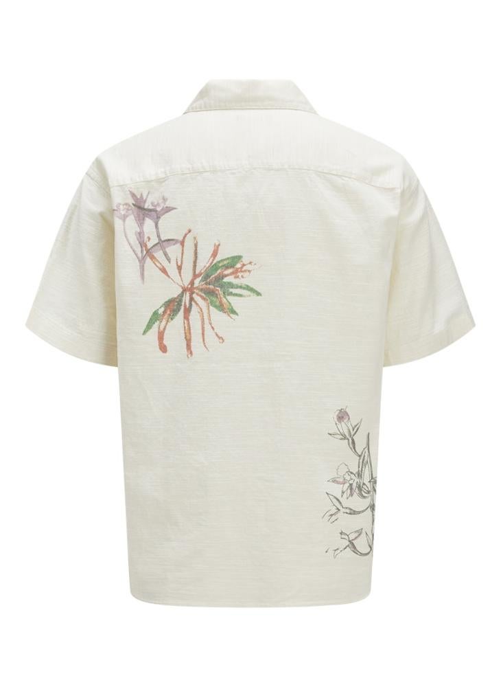 JACK & JONES - Jorluke Retiro Printed Relaxed Fit Shirt - Image 1