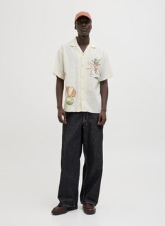 JACK & JONES Jorluke Retiro Printed Relaxed Fit Shirt  - Image 4
