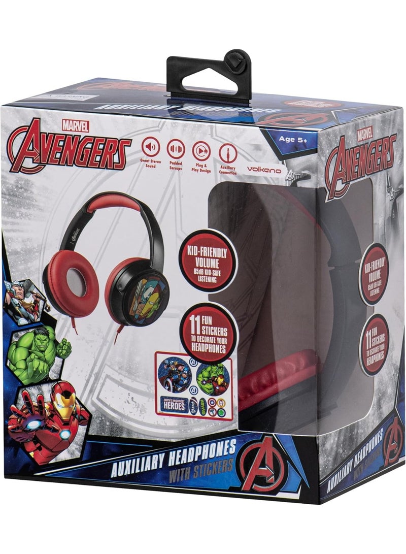 Volkano Giraffe Avengers Aux Headphones (MV-6513-AG) - Image 3