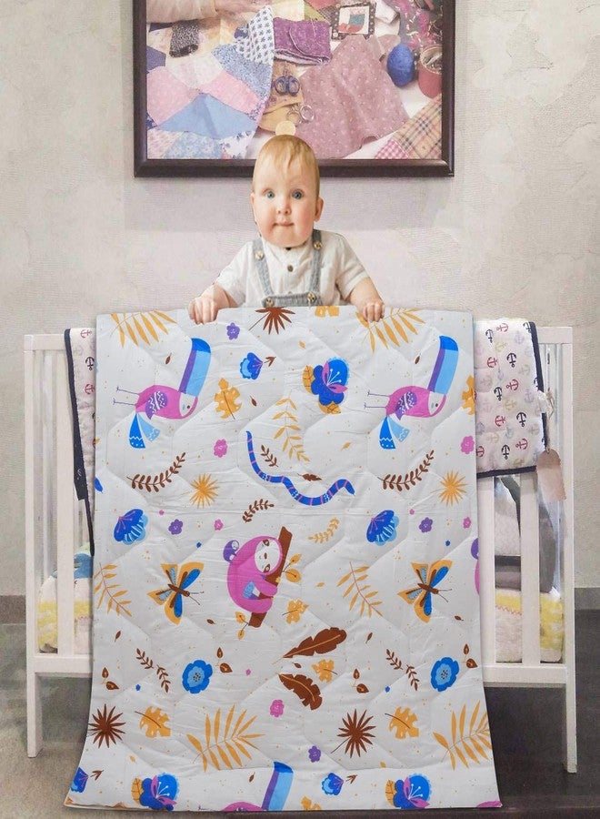 RRC Super Soft Cotton Babies & Kids Super Soft All Season Use Reversible Kids Comforter, Babies Blanket (150 GSM)(0-8 Years)(Size: L-60 Inches & W- 45 Inches) - Image 1