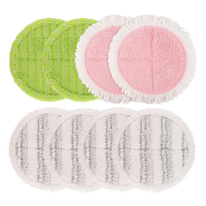 ELECTRIC MOP PADS FLOOR CLEANING PADS COMPATIBLE FOR G700 P700 MOP 63INCH ROUND SPIN PADS 8 PACK