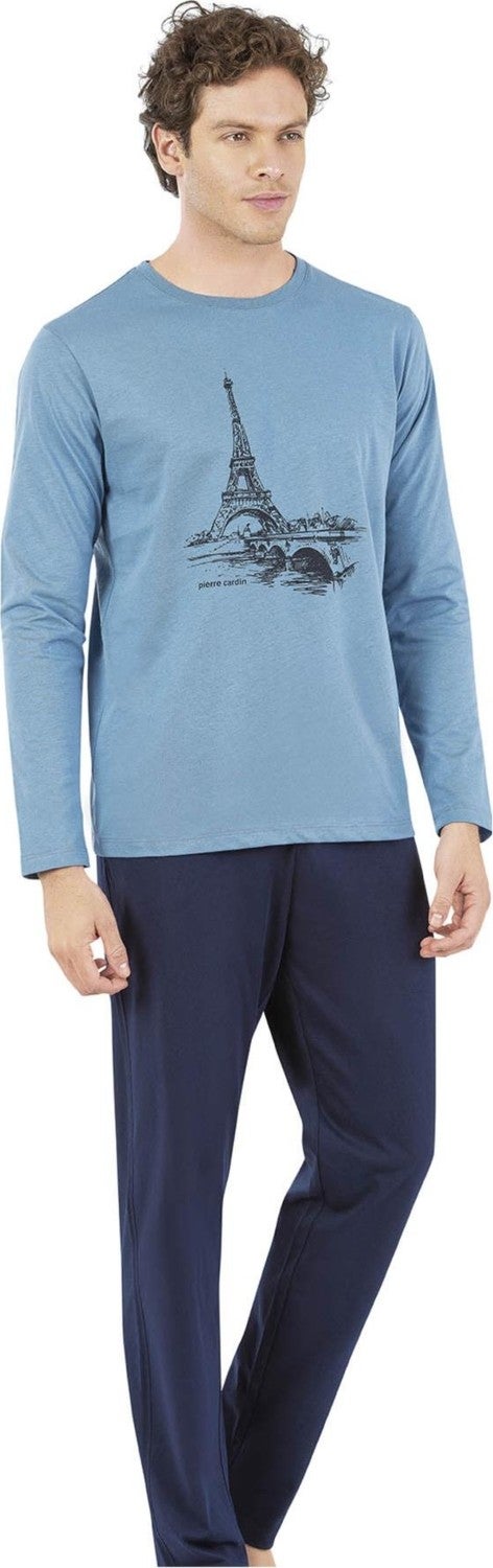 pierre cardin 100% Cotton Boxed Men's Pajama Set 