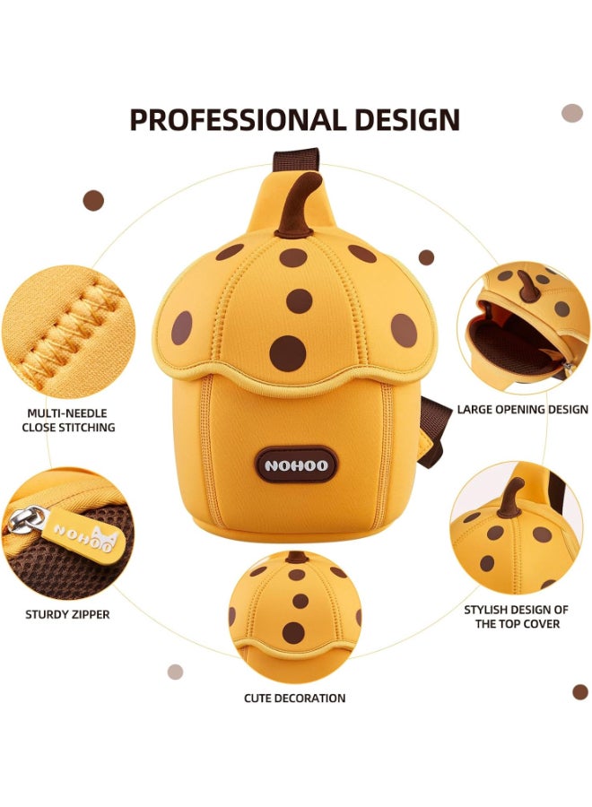 شبيلي حقيبة كروس وكتف وحزام للأولاد والبنات، حقيبة صدر جانبية صغيرة للأطفال بتصميم ألوان متناسقة وخامة قابلة للتهوية، حافظة خصر ميني للاستخدام اليومي والكاجوال والحفلات والسفر ‎(أصفر)‎ - Image 4