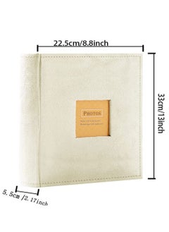 HomarKet Vacation Photo Album Hold 300 Horizontal and Vertical 4x6 Photos Albums for Your Family  - Image 2