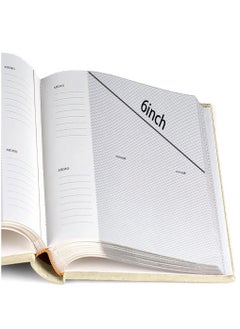 HomarKet Vacation Photo Album Hold 300 Horizontal and Vertical 4x6 Photos Albums for Your Family  - Image 5