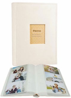 HomarKet Vacation Photo Album Hold 300 Horizontal and Vertical 4x6 Photos Albums for Your Family  - Image 1