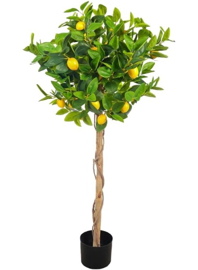 Generic Nearly Natural Real Touch Artificial Lemon Plant 60X60X115 Cm Green-Brown  - Image 2