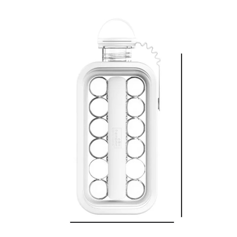 Garth Foldable Ice Tray with Lid 2in1 Ice Ball Maker for Convenient MessFree Ice Storage - Image 3