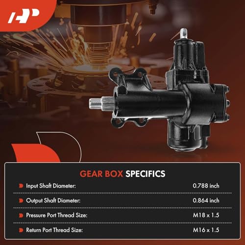 A-Premium - Power Steering Gearbox Gear Box Compatible with Jeep Wrangler 2007-2017, Wrangler JK 2018, Sport Utility 4-Door Only, Replace# 52126348AD - Image 5