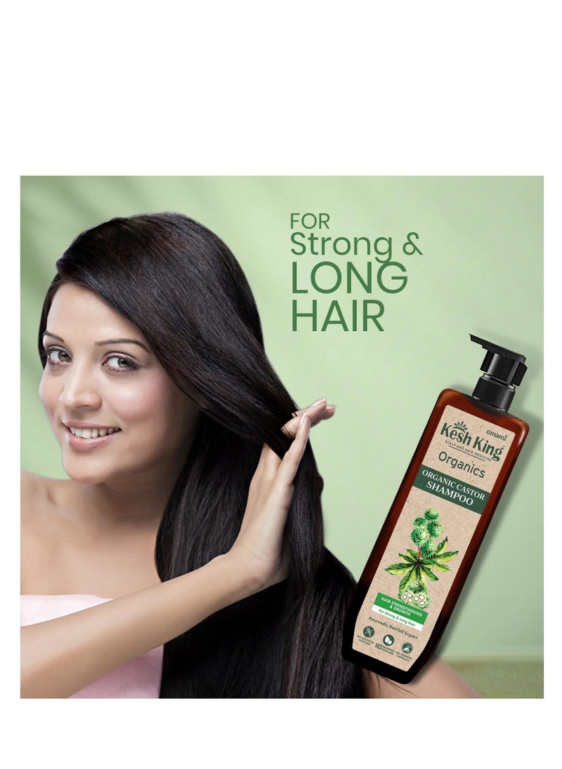 Kesh King Kesh King Organics - Organic Castor Anti Hairfall and Strengthening Shampoo 300ML  - Image 4