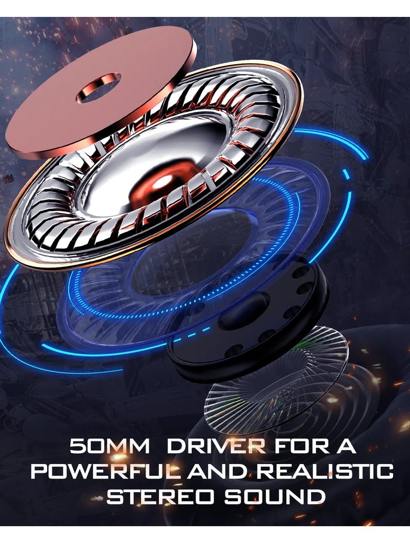 Onikuma K19 3.5mm Wired Gaming Headset Over Ear Headphone - Image 2