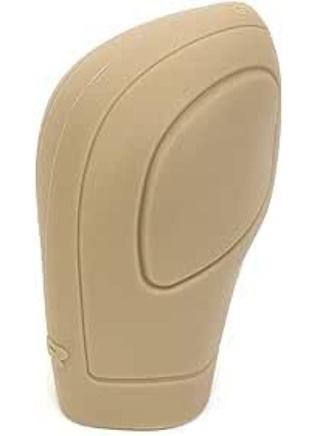 Gear stick cover made of silicone and anti-slip for cars, compatible with all cars - beige