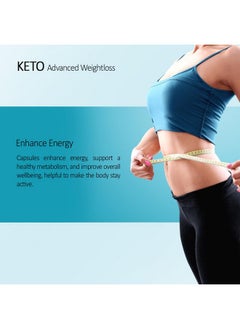 ANC Anc Keto Advanced Weight Management Supplement With Green Coffee Extract & Garcinia Cambogia 60 Capsules (Pack Of 2)  - Image 4