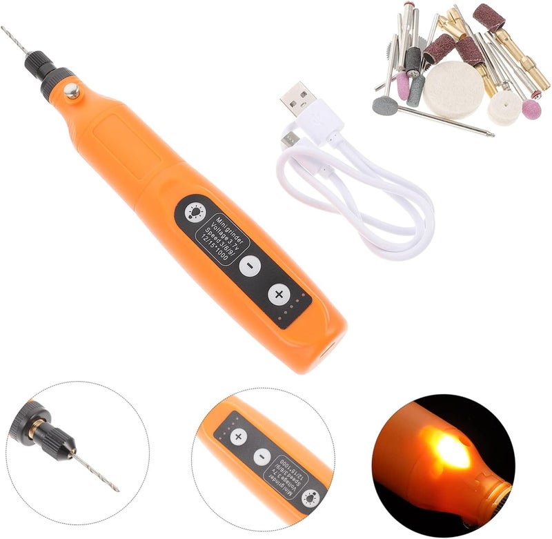 Dust tight seal POPETPOP 1Set Mini Polishing Rotary Tool Speed Cordless USB Charging with Lamp Lightweight and Ergonomic Design for Sanding and Polishing for DIY Crafts and Nail Grinding Long lasting universal build Practical experience crafted Classified organized storage Repeated detach compatible build Riyadh Jeddah Dammam ship Various size alternatives Daily use improved quality Fault optimized construction Individual group scene compatible Fade proof All choice modern design Dense material Flexible usage build Coast & inland available All region coverage Daily repeated use trusted quality Trendy varied sizing alternatives Compact trendy practical build Quick available purchase options Ready goods scheduled ship Local market compliant trusted quality Upgraded quality Air & land transit compatible Slow wear optimized quality - Image 4