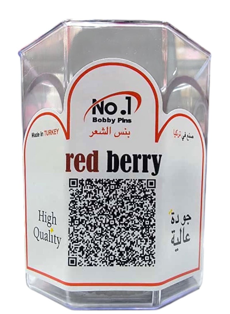 ريد بيري قطعتين طقم بينس تركي  صغير عالي الجودة بنس حجم صغير لون أسود يحتوي على 280 قرص - Image 2