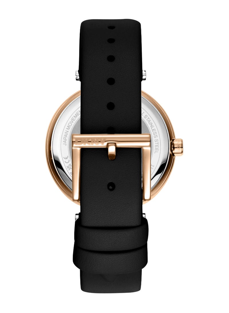 DKNY Downtown Multi Dk1L066L0035 - Leather Female Quartz Multi-Function - Image 3