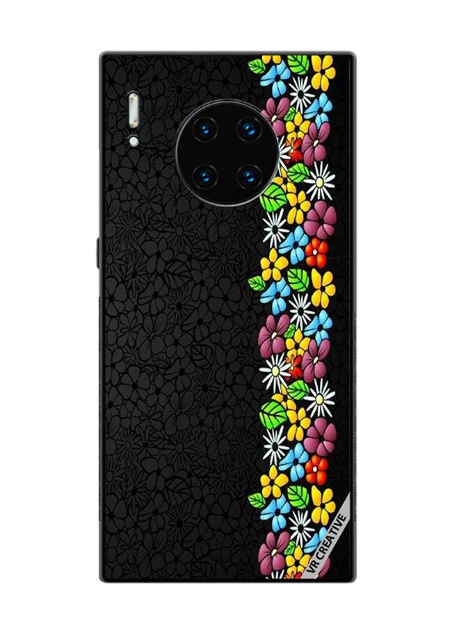 VR CREATIVE Protective Case Cover For Huawei Mate 30 Pro Flower Design Multicolour - Image 1