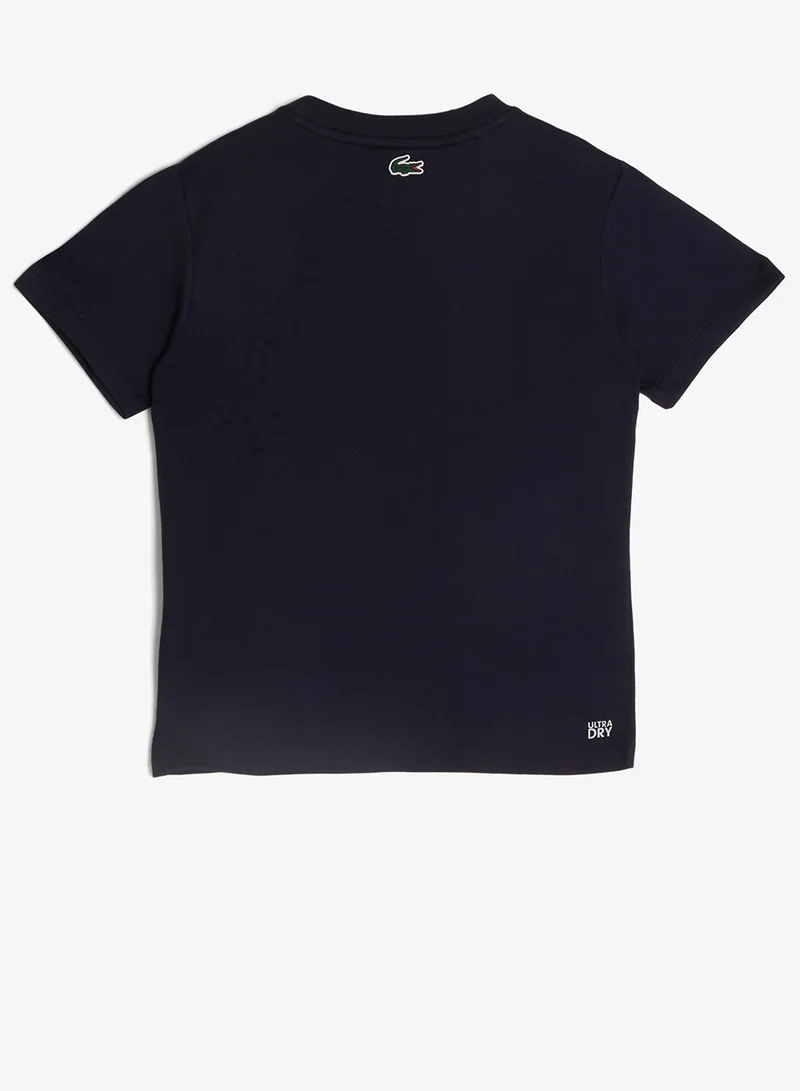 Lacoste Youth Logo Detail Crew Neck T-shirt